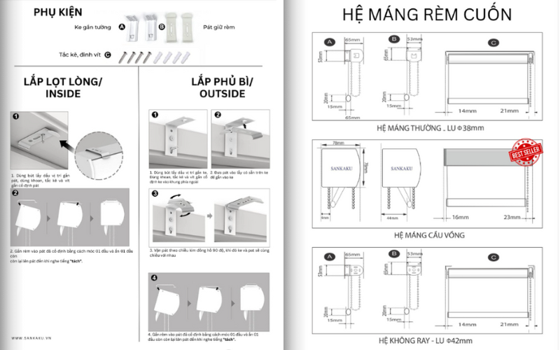 Hướng dẫn lắp đặt rèm